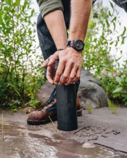 Grayl GeoPress Purifier Bottle vedensuodatin, musta