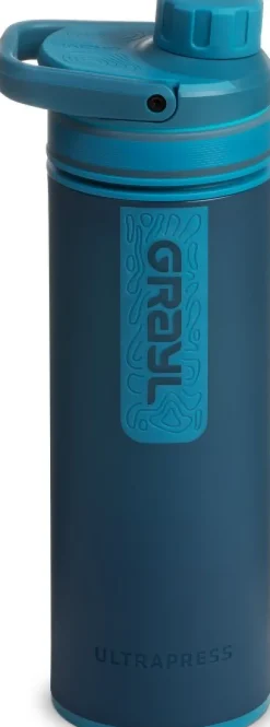 Grayl UltraPress Purifier Bottle vedensuodatin, Forest Blue