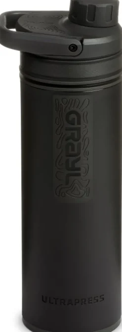 Grayl UltraPress Purifier Bottle vedensuodatin, musta