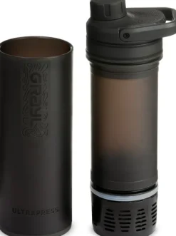 Grayl UltraPress Purifier Bottle vedensuodatin, musta