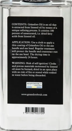 Gränsfors Bruk Gränsfors Olja suojaöljy