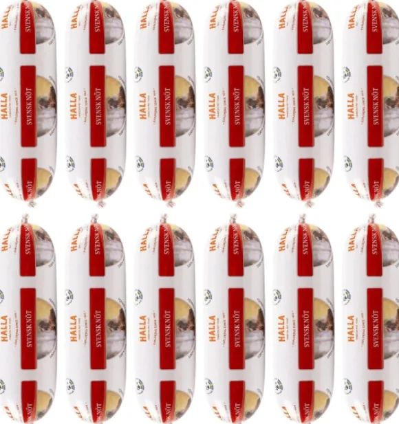 HALLA Höyrytetty Ruotsalaista naudanlihaa 12 x 650 g