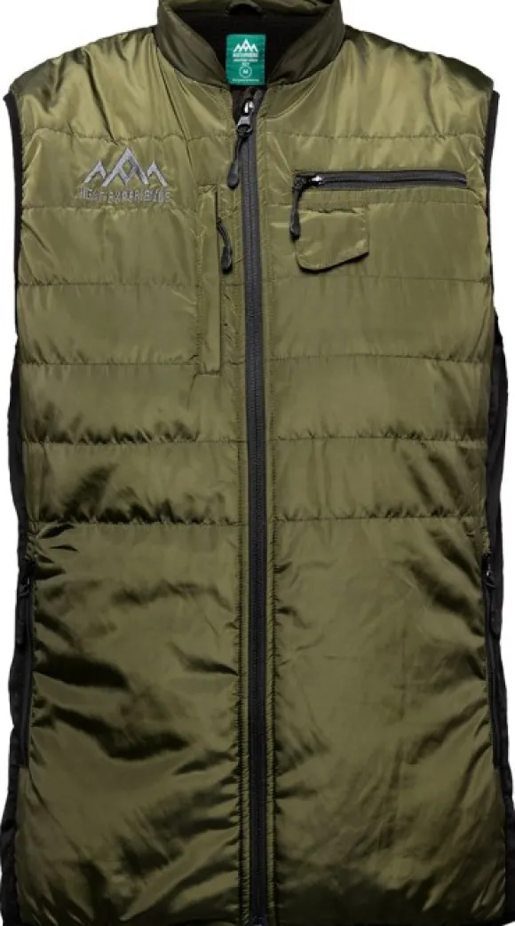 Heat Experience akkukäyttöinen metsästysliivi, vihreä