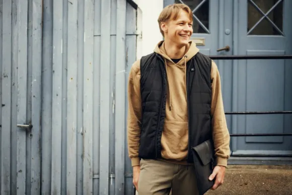 Heat Experience Heated Everyday Vest Mens Black