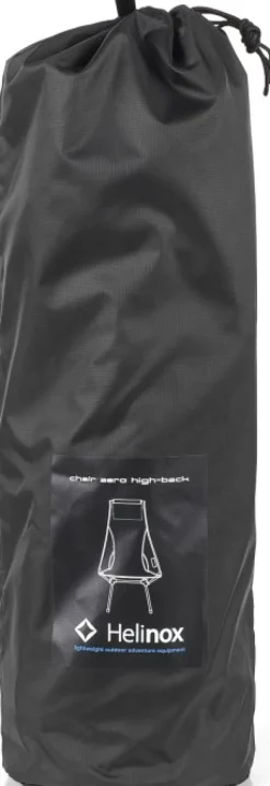 Helinox Chair Zero Highback retkituoli, musta/sininen