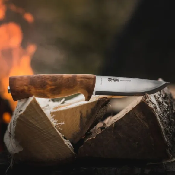 Helle Eggen 12C27 puukko