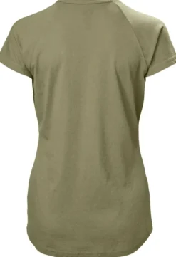 Helly Hansen Nord Graphic Drop naisten t-paita, vihreä