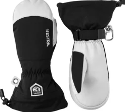 Hestra Army Leather Heli Ski -kintaat (Black)