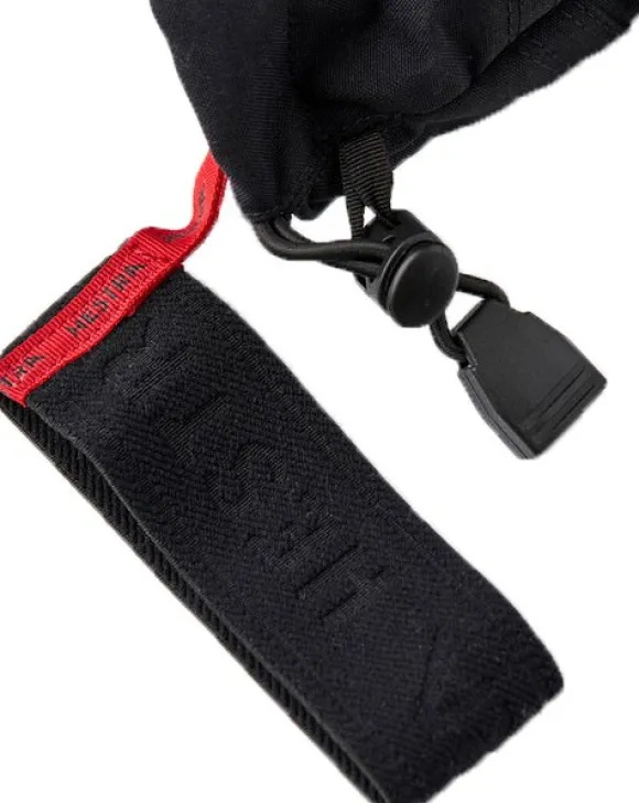 Hestra Army Leather Heli Ski 3 Finger Musta