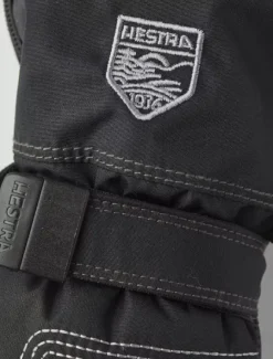 Hestra Baby Zip Long Mitt Musta