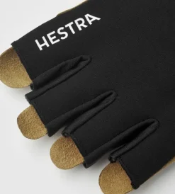 Hestra Bike Guard Short pyöräilykäsineet, musta/ruskea