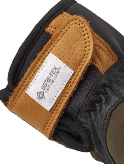 Hestra Ergo Grip Active Wool Terry 5 finger hanskat, unisex, tummanvihreä/musta