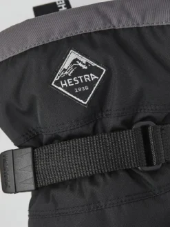 Hestra Gauntlet CZone Junior 3 Finger -lasten toppahanskat (Black)