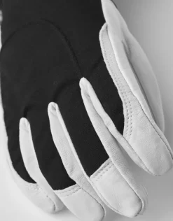Hestra Heli Ski -naisten hanskat (Black/Off White)