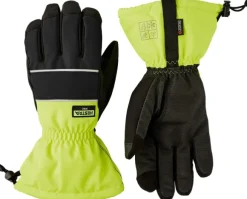 Hestra JOB Alba Czone Winter työhanska, musta/neonkeltainen