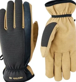 Hestra JOB Terra Utility työhanskat, vaaleanruskea/harmaa