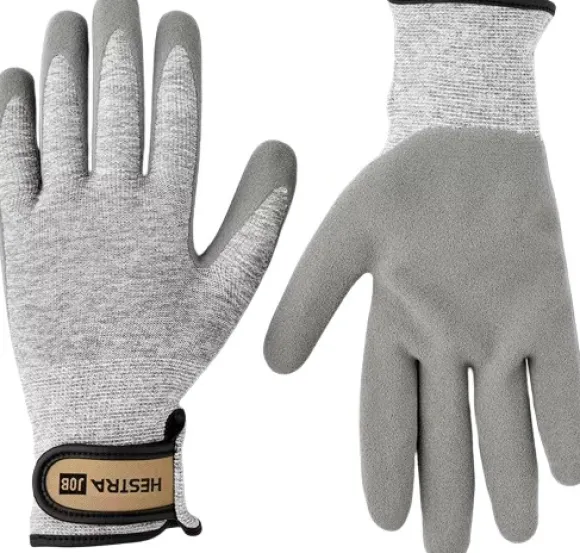 Hestra JOB Verde Flex puutarhahanskat, harmaa