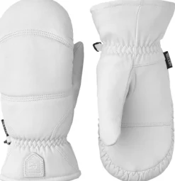 Hestra Leather Box -nahkarukkaset, valkoinen