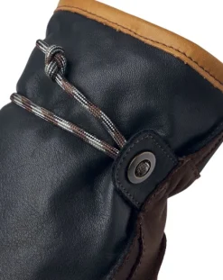 Hestra Wakayama Mitt nahkakintaat, unisex, tummansininen/ruskea