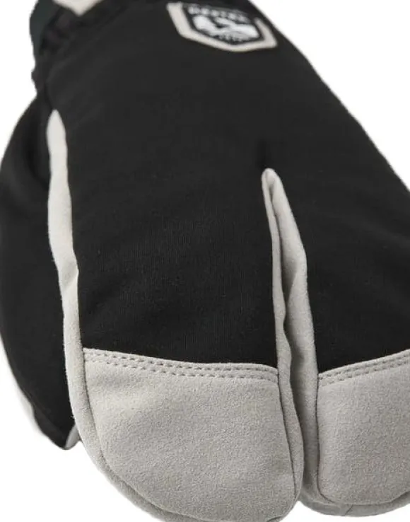 Hestra Windstopper Wool Terry Split -hanskat (Black)