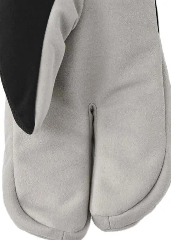 Hestra Windstopper Wool Terry Split -hanskat (Black)