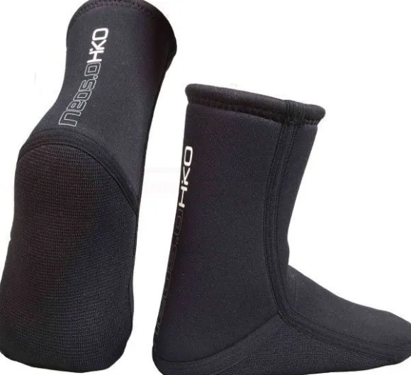 Hiko Neo 3.0 neopreenisukat, unisex, musta
