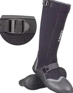 Hiko Wade neopreenisaappaat, unisex, musta