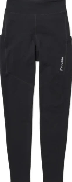 Houdini Adventure Tights naisten trikoot, musta