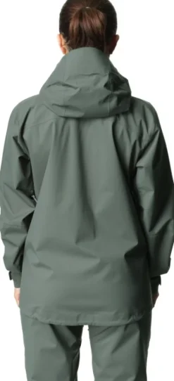 Houdini BFF Jacket naisten kuoritakki, vihreäharmaa