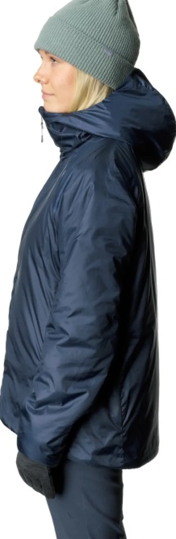 Houdini Dunfri Jacket naisten toppatakki, Deep Sea Blue