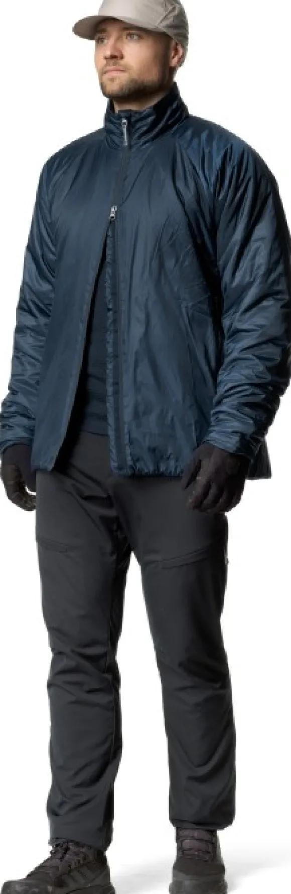 Houdini Dunfri Jacket toppatakki, Deep Sea Blue