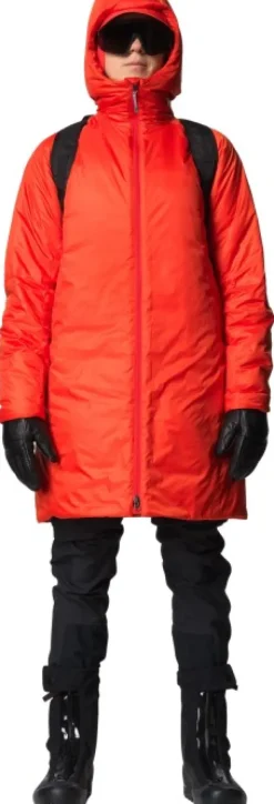 Houdini Dunfri Parka naisten takki, En Route Red