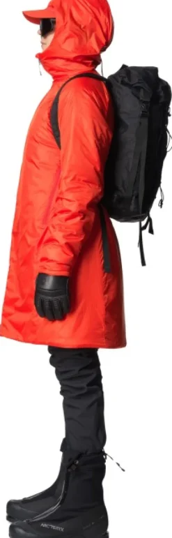 Houdini Dunfri Parka naisten takki, En Route Red