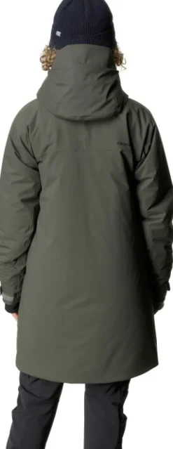 Houdini Fall in Parka naisten kuoritakki, vihreä