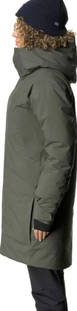 Houdini Fall in Parka naisten kuoritakki, vihreä