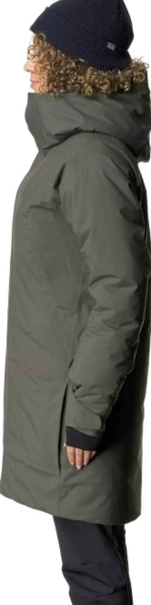 Houdini Fall in Parka naisten kuoritakki, vihreä