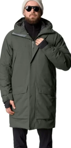 Houdini Fall In parkatakki, vihreä