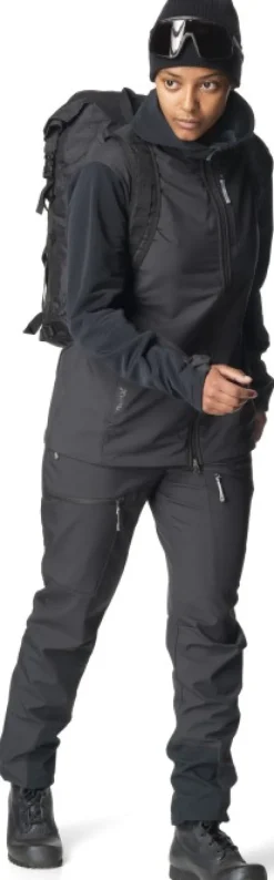 Houdini Moonwalk Houdi naisten takki, True Black