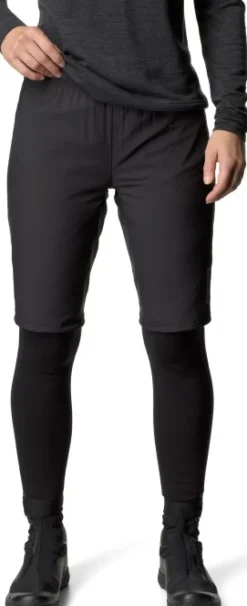 Houdini Moonwalk Shorts naisten lämpöshortsit, musta