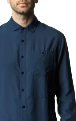 Houdini M's Tree Longsleeve Shirt Big Blue Light