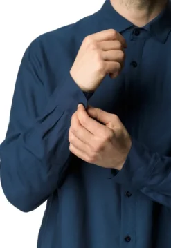 Houdini M's Tree Longsleeve Shirt Big Blue Light