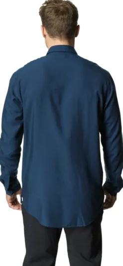 Houdini M's Tree Longsleeve Shirt Big Blue Light