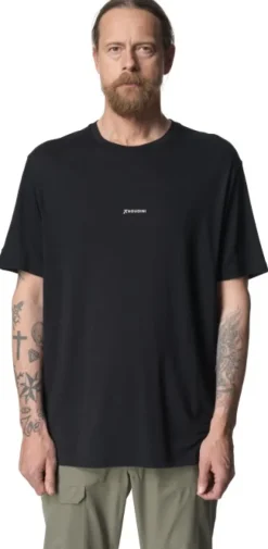 Houdini M's Tree Message Tee True Black / Houdini
