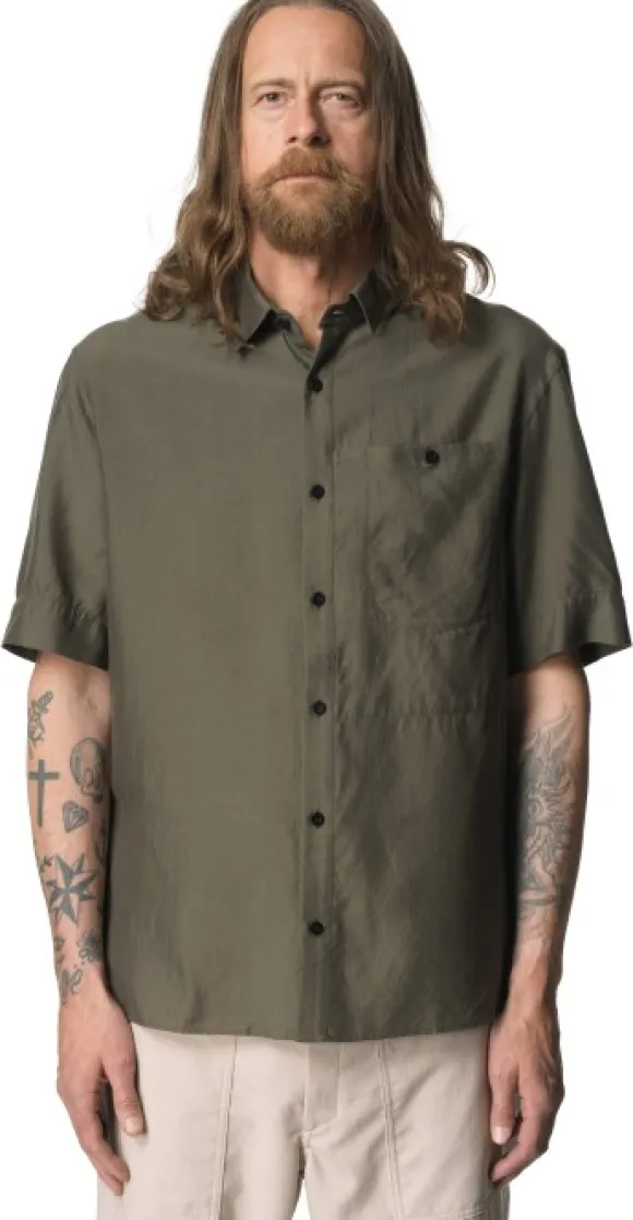 Houdini M's Tree Shortsleeve Shirt Dawn Green