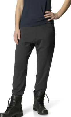 Houdini Outright Pants naisten fleecehousut, musta