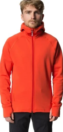 Houdini Power Houdi fleecetakki, More Than Red