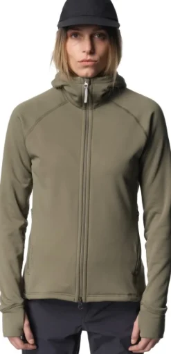 Houdini Power Houdi naisten huppari, vihreä