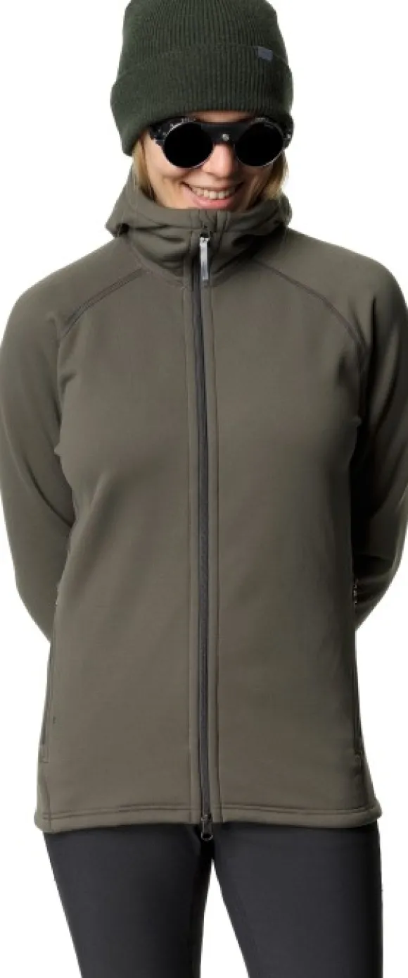 Houdini Power Houdi naisten fleecetakki, Baremark Green