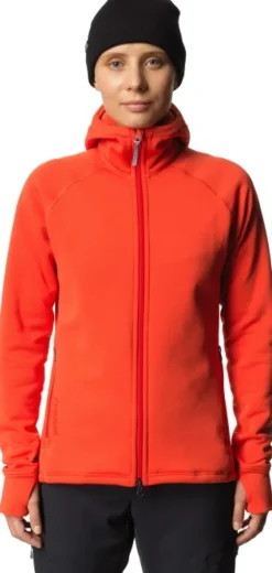 Houdini Power Houdi naisten fleecetakki, More Than Red