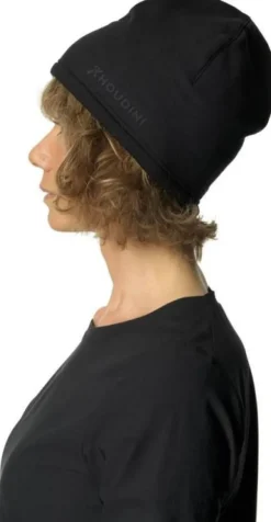 Houdini Power Top Hat fleecepipo, musta